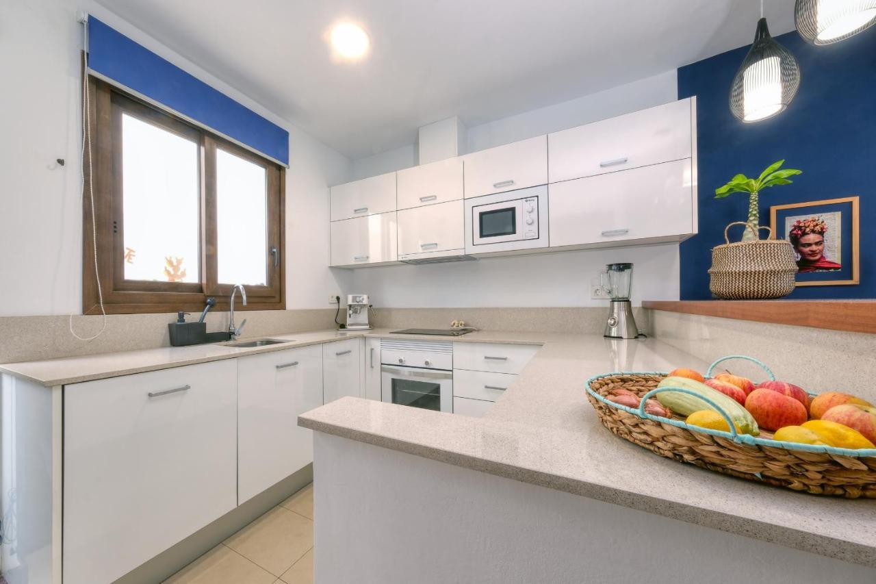 Casa Bleu 2 Floors ,2 Bedrooms ,Equipped Kitchen ,Balcony ,Terrace And Grill Puerto Calero Zewnętrze zdjęcie