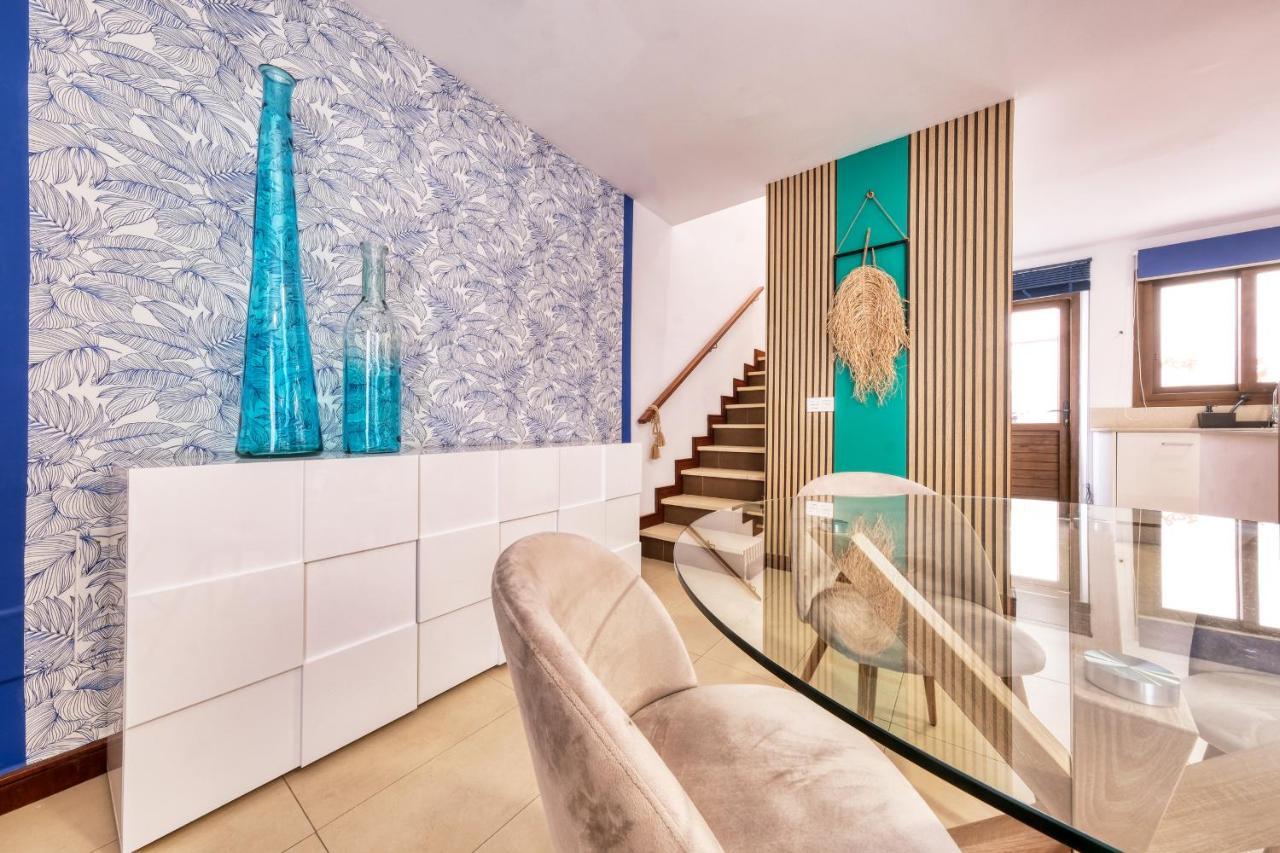 Casa Bleu 2 Floors ,2 Bedrooms ,Equipped Kitchen ,Balcony ,Terrace And Grill Puerto Calero Zewnętrze zdjęcie